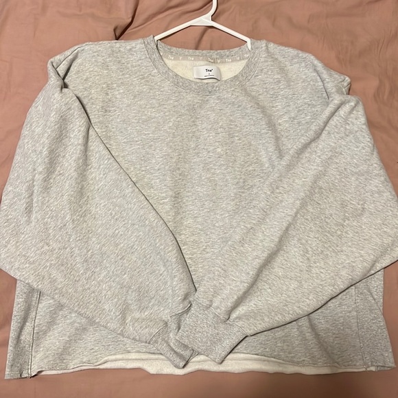 TNA Sweaters - TNA boyfriend cropped sweatshirt